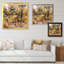 «Autumn in Forest Illustration», reproduction d'art sur toile traditionnelle-1066056748-1066056758