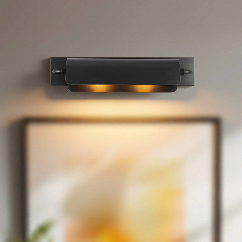 Darby 23-in Urban Bronze Wall/Picture Light, Urban Bronze