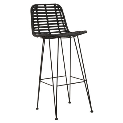 Counter Stool with Metal Frame
