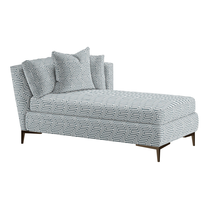 Aiden Chaise Lounge, Antique Bronze, Right Hand Facing, Perigold Rest Meadow