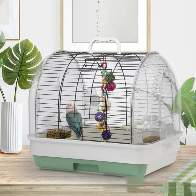 36cm Plastic / Acrylic Travel Bird Cage