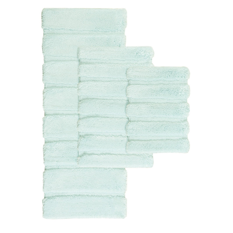 21X34" Bath Rug, , Stripe , , Soft, Fade And Stain , Non-Skid Backing, Easy To Clean Rug In , Stripe, & Bathroom Fall Mat