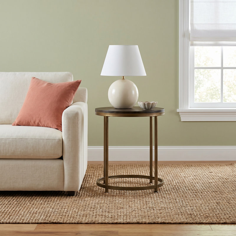 Debbi Solid Wood Top End Table