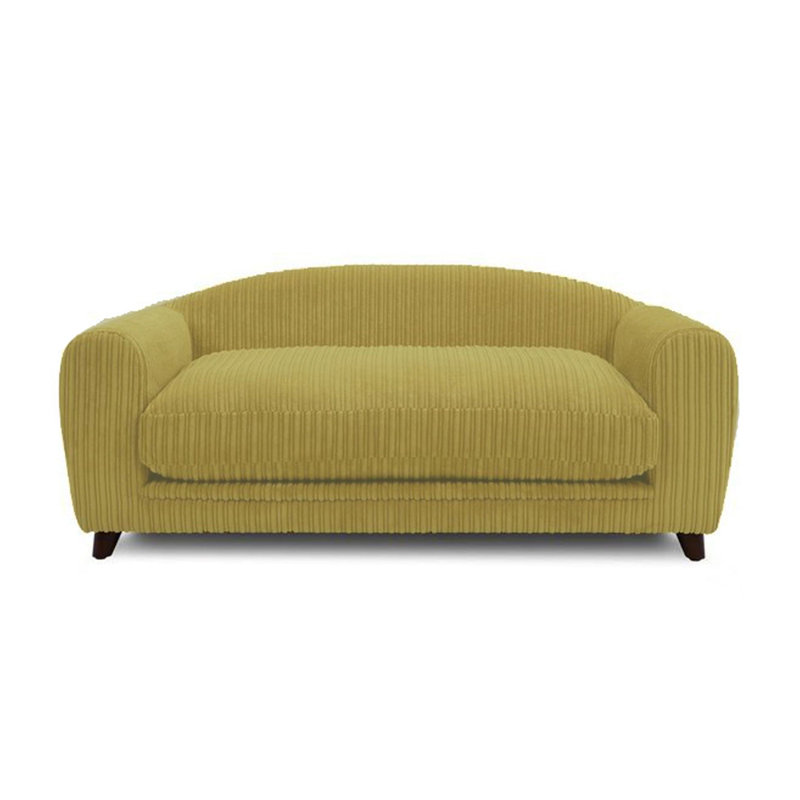 Catoosa Jumbo Cord Pet Bed, Pistachio, 11.8" H x 47.2" W x 35.4" D
