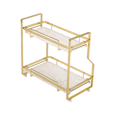 Cromberg Metal Makeup Organiser