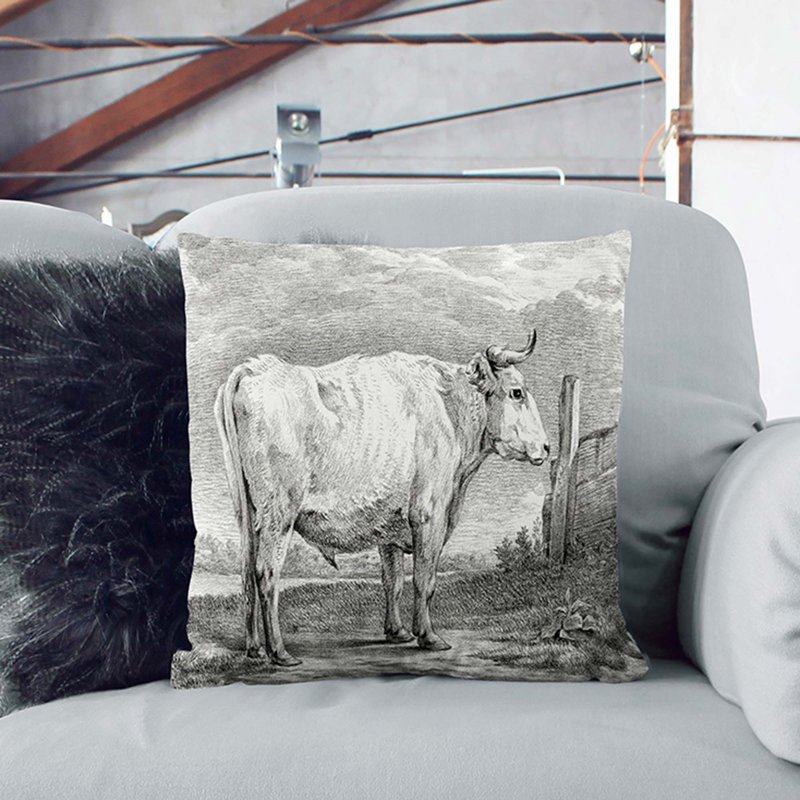 Square Cushion, White, 40 x 40 cm