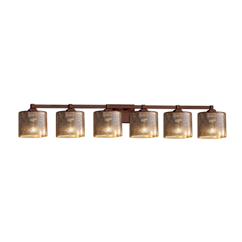 Casson 6 - Light Dimmable Bath Bar, Dark Bronze