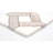 Alluro Mman Cream 12 in. x 12 in. Polished Marble Floor and Wall Tile (10.01 sq. ft./Case)-53641165
