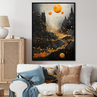 Art mural sur toile Asteroids