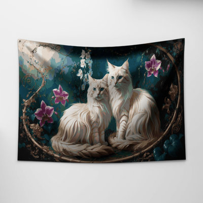 Tapisserie «Cats Balinese»