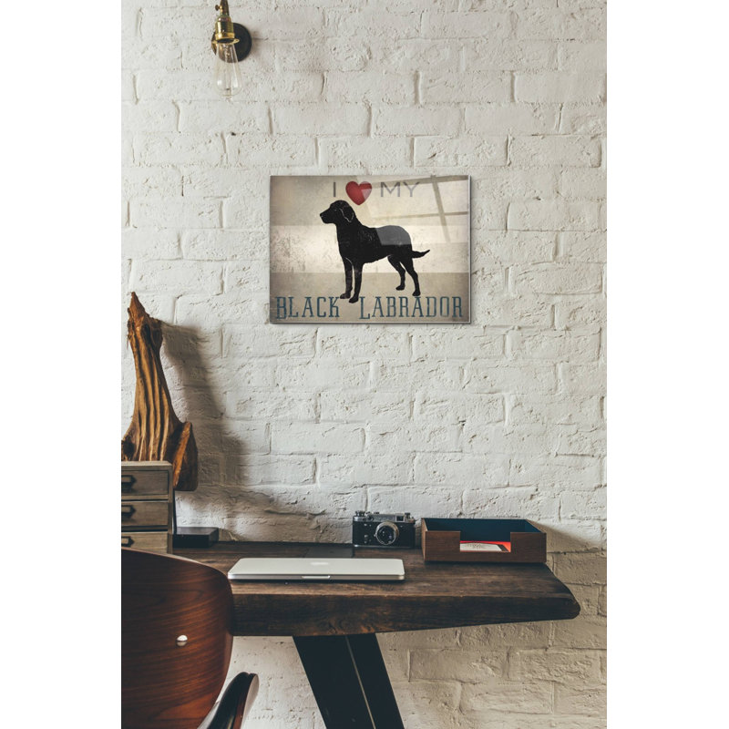 «Labrador Love I» par Ryan Fowler - impression sans cadre, H 12 po x l 16 po x P 0,12 po