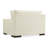 Upholstered Accent Chair with Ottoman