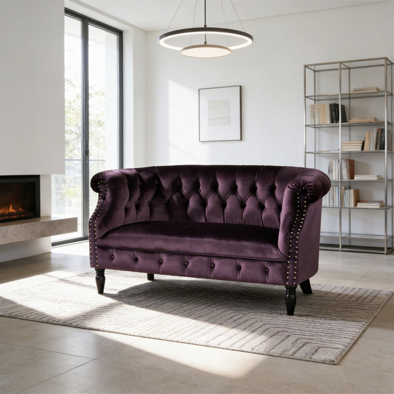 Loveseat, Purple