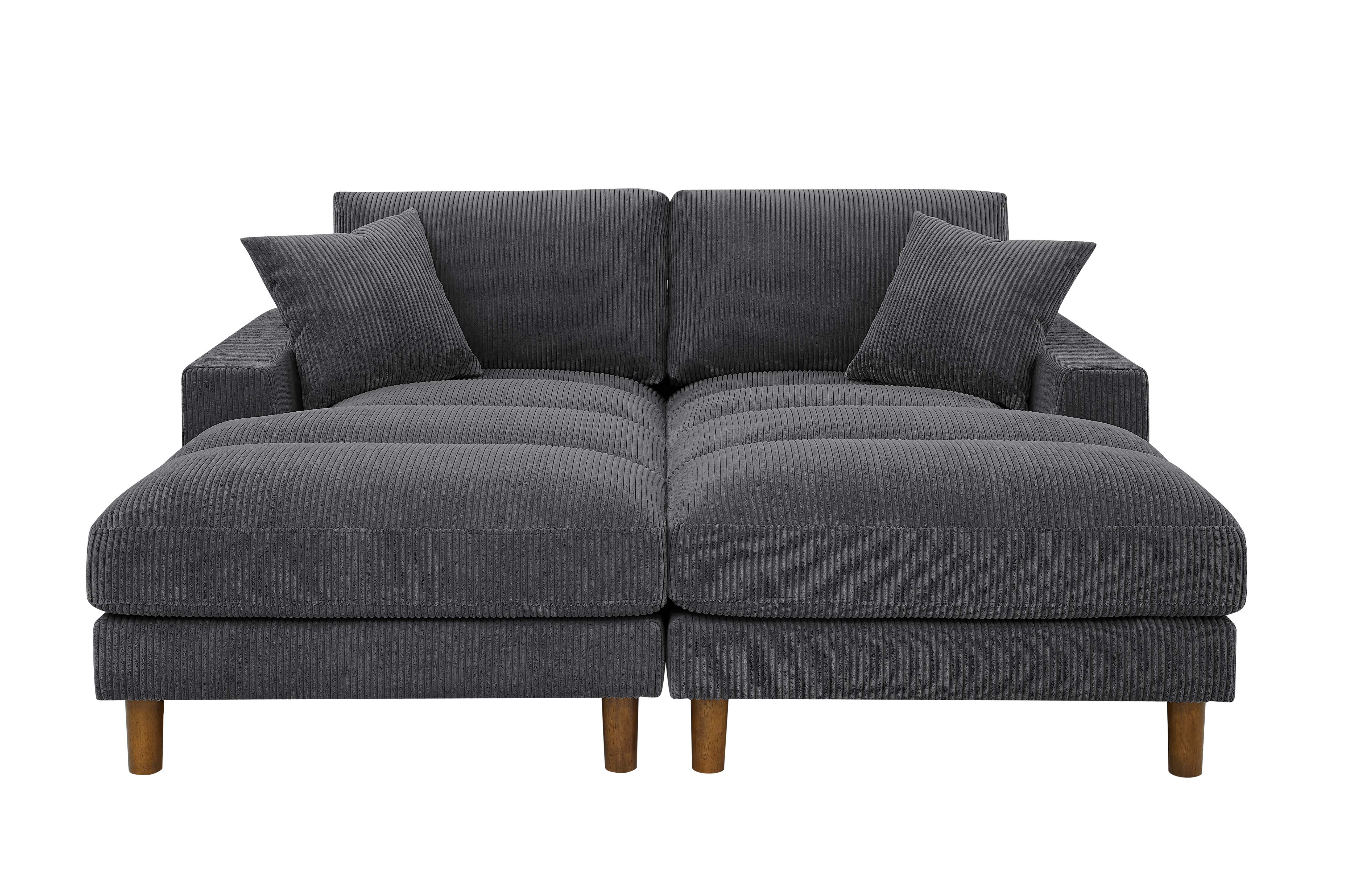 Latitude Run® Waxman 74'' Square Arm Sofa & Reviews | Wayfair Latitude Run® Waxman 74'' Square Arm Sofa & Reviews | Wayfair