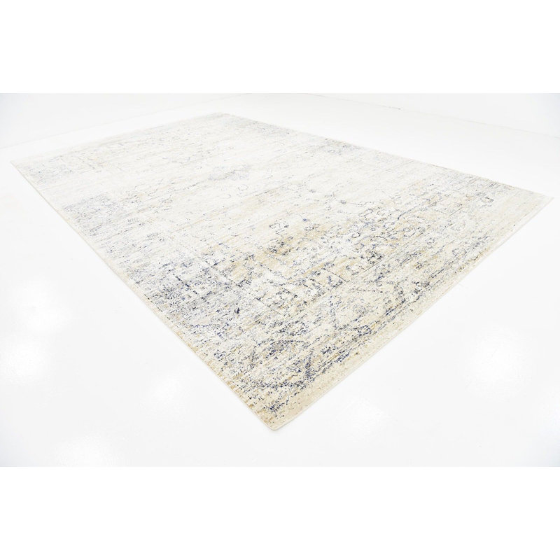 Widger Ikat Indoor Rug, Rectangle 9' x 12'