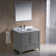 Formosa Fresca 36" Free Standing Single Sink Bathroom Vanity Set with Mirror (Faucet Not Included)