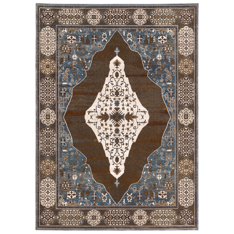 Raynisha Oriental Indoor Rug, Rectangle 7'10" x 10'10"