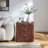 24" Fluted Nightstand With 3 Drawers, Mid Century Modern Wood Night Stand With Metal Handle-568237620
