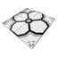 Carreau de porcelaine pour mur et plancher 8 po x 8 po Blossom