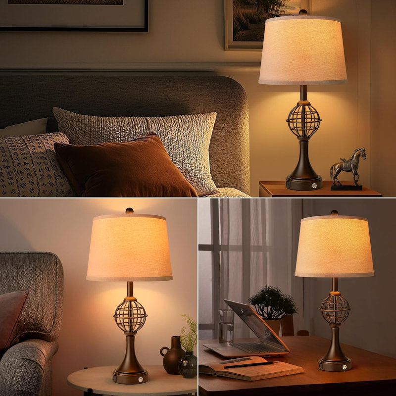 Ensemble de 2 lampes de table pour le salon