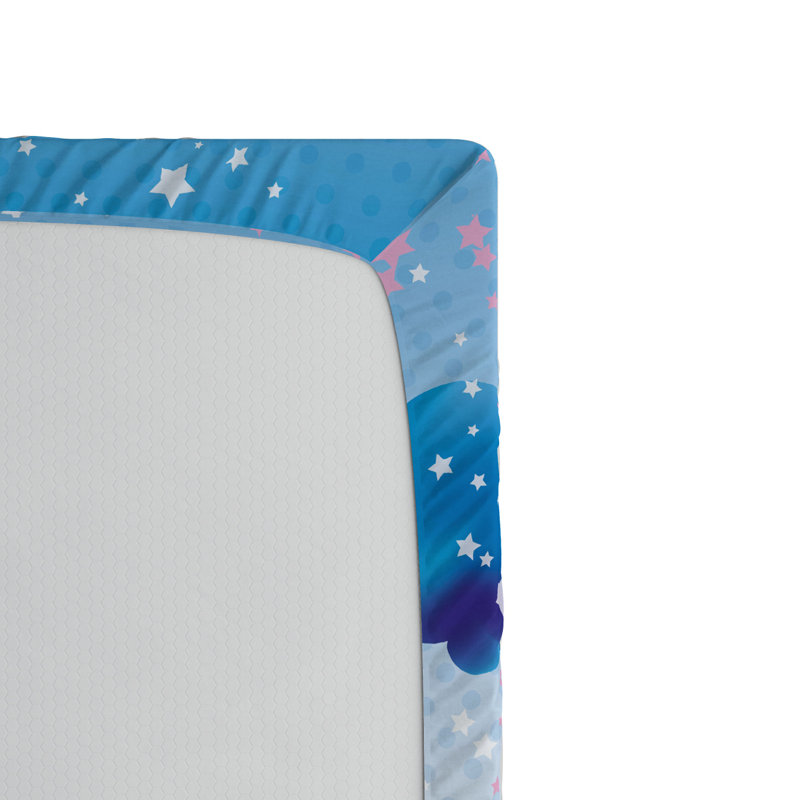 Fantasy Microfiber Fitted Sheet, Twin Fitted Sheet