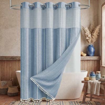 Rideaux de douche Boho