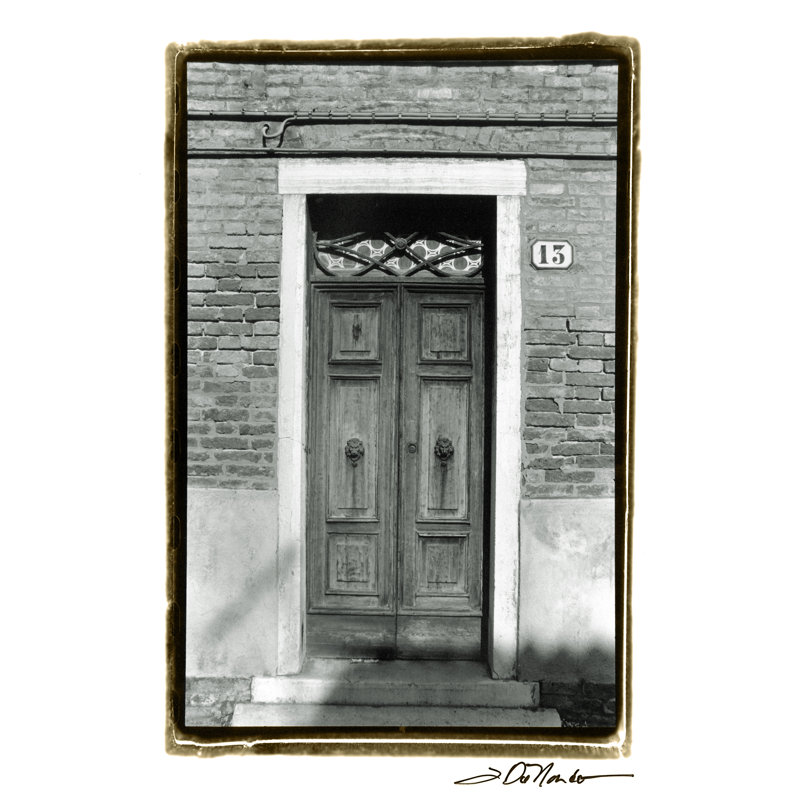 The Doors Of Venice IV by Laura DeNardo - Wrapped Canvas Art Prints, 46cm H x 30cm W