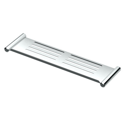 Tablette de douche murale élégante en acier inoxydable