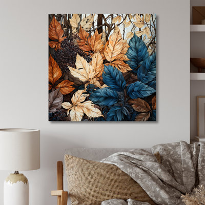 " Leaves Autumn Sunlight Harmony III "