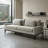 Mid Century Modern Luxury Sofa with Pillow Accents for Home Decor – Comfortable Upholstered Couch or Loveseat for Living Room Decor – 90", Gray-1181382163-1181382162