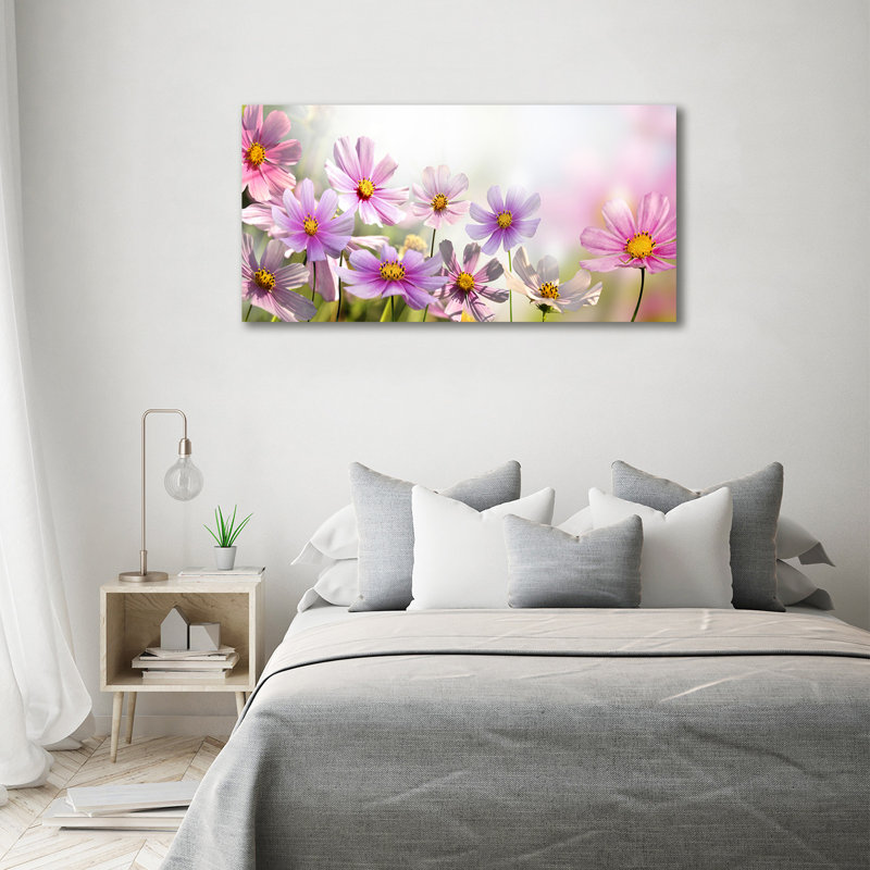 Flowers On The Meadow - Wrapped Canvas Print