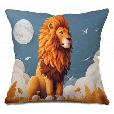 Coussin Majestic lion