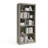 71" Tall Bookcase, 5-Tier Wooden Open Bookshelf, Modern Freestanding Storage Shelf-1800810358