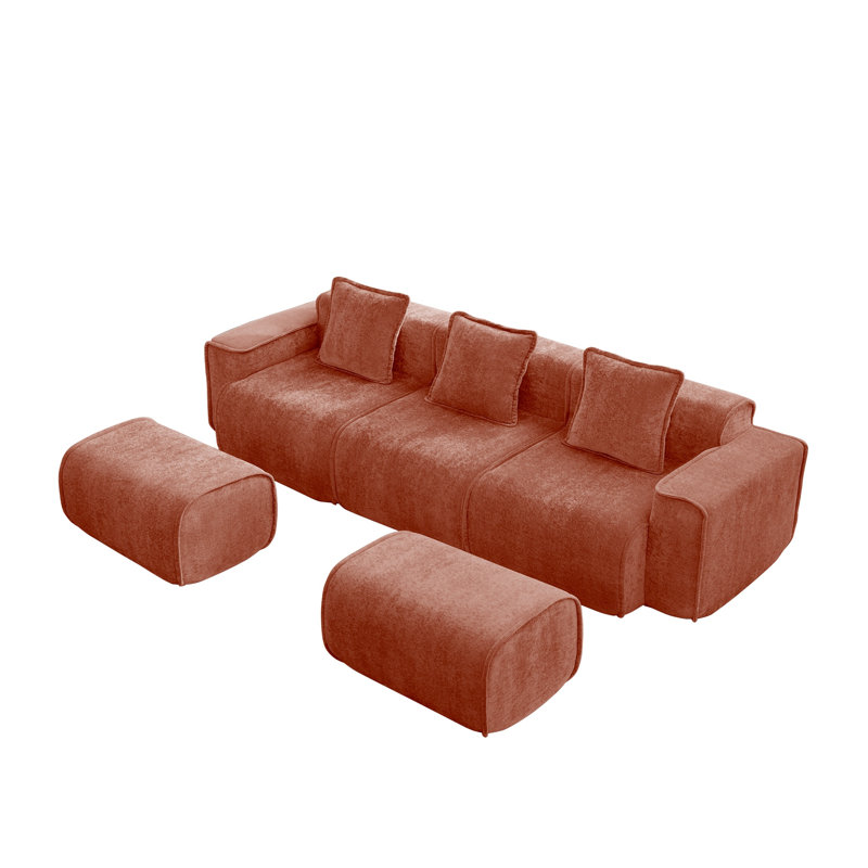 Canapé modulaire Red Velvet