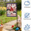 Charmant petit drapeau de jardin à double face, décor de jardin extérieur de 11 x 17 pouces, drapeau des Fêtes polyvalent pour la Saint-Valentin, Pâques, 4 juillet, jour du Souvenir, fête de l'Indépendance et présentation saisonnière de tous les jours