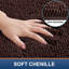 Tapis pour salle de bain en chenille Djenkely-1707472827