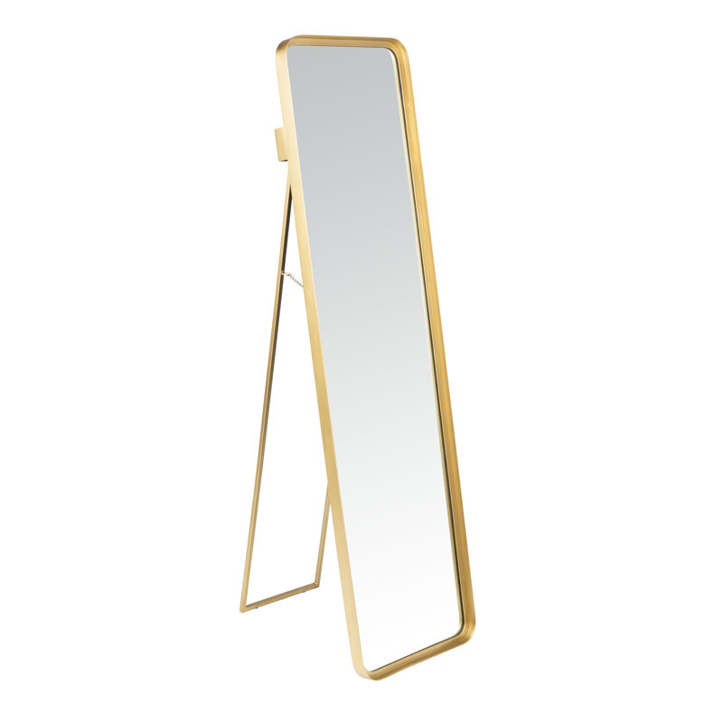 Keown Metal Flat Floor Mirror