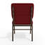 Chaise d'église en tissu 18,5 po Bernardston-22165229-22165236