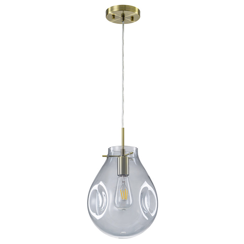 Brunsville 1 - Light Dimmable Kitchen Island Pendant Light