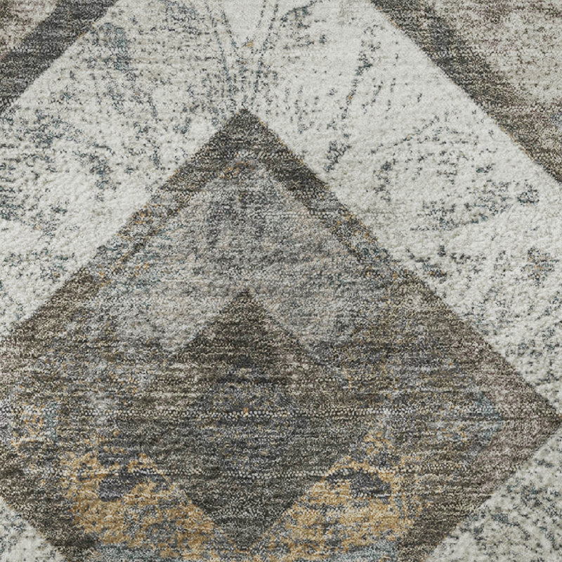 Premium Machine Washable Millbrook AMF1955 Geometric Rug, Runner 2'3" x 7'6"