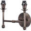 Acalia Solid Brass Armed Sconce