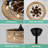 18" Farmhouse Boho Rattan Caged Reversible Ceiling Fan With Remote Control For Bedroom