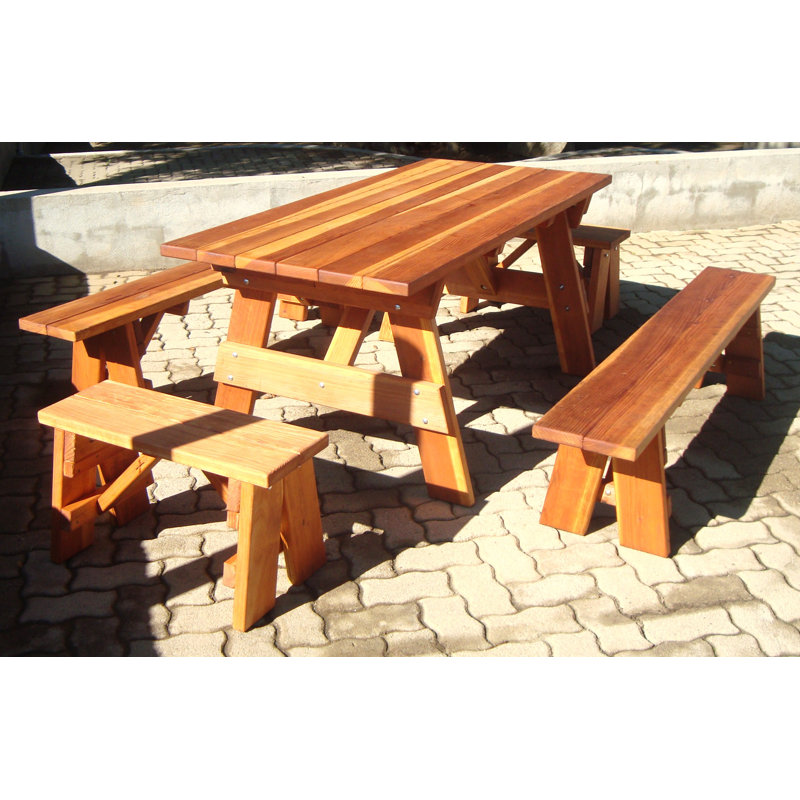 Ensemble de salle à manger 3 pièces Kensington, Super Deck, H 30 po x L 96 po x L 33 po