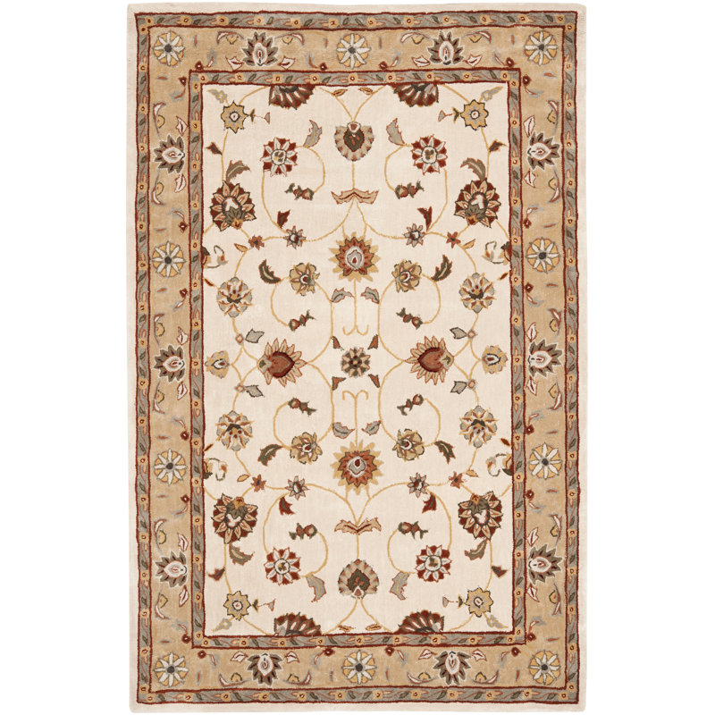 Brickhill Total Performance Hand Hooked Performance Oriental Rug, Rectangle 6' x 9'