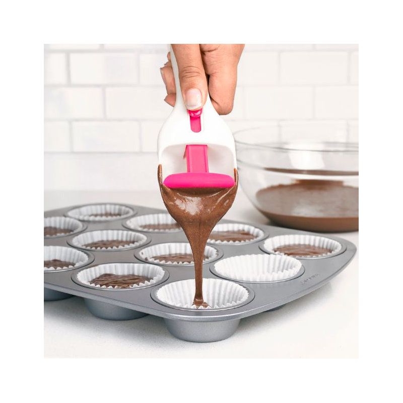 Tovolo Cupcake Scoop, Fuchsia