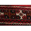 Tapis de couloir en Tapis décoratif laine de conception unique 4 pi 6 po x 9 pi 11 po noué à la main New Age