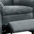Felix Collection Contemporary Style Fabric Upholstered Living Room Electric Recliner Power Chair