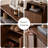 Modern Nut-Brown Solid Wood Shoe Storage-34329553