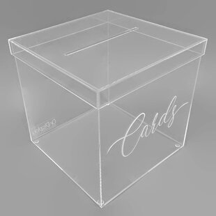 Clear Acrylic Card Box