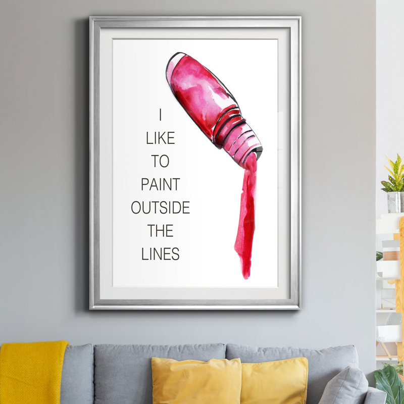 Peinture polie, reproduction d'art textuel sur papier encadré, H 18,5 po x l 24,5 po x P 1,5 po, Papier argenté